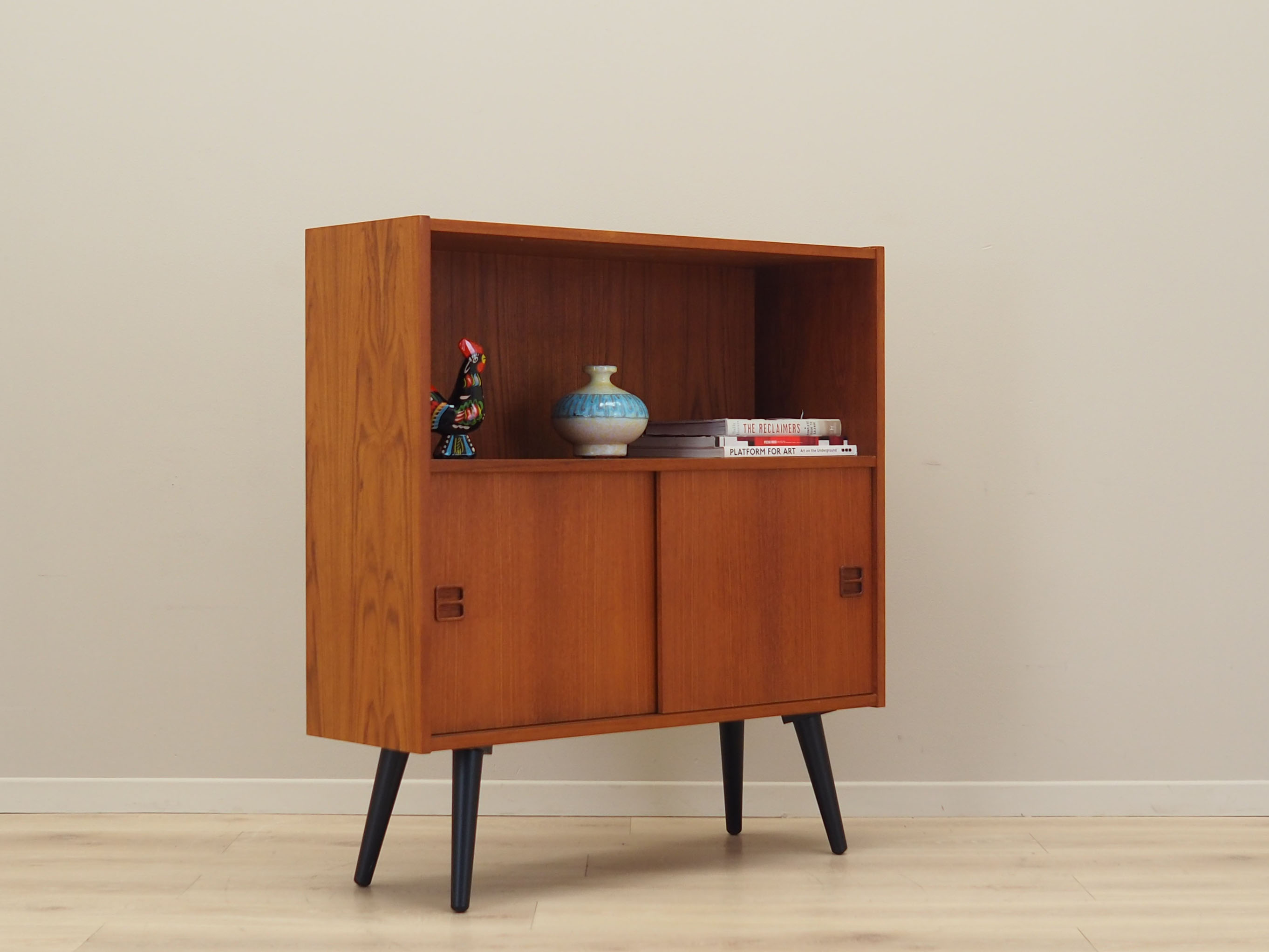 Teak bookcase, Danish design, 1970s, production: Denmark