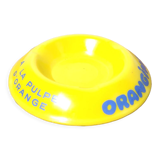 Orangina bistro ashtray in opaline