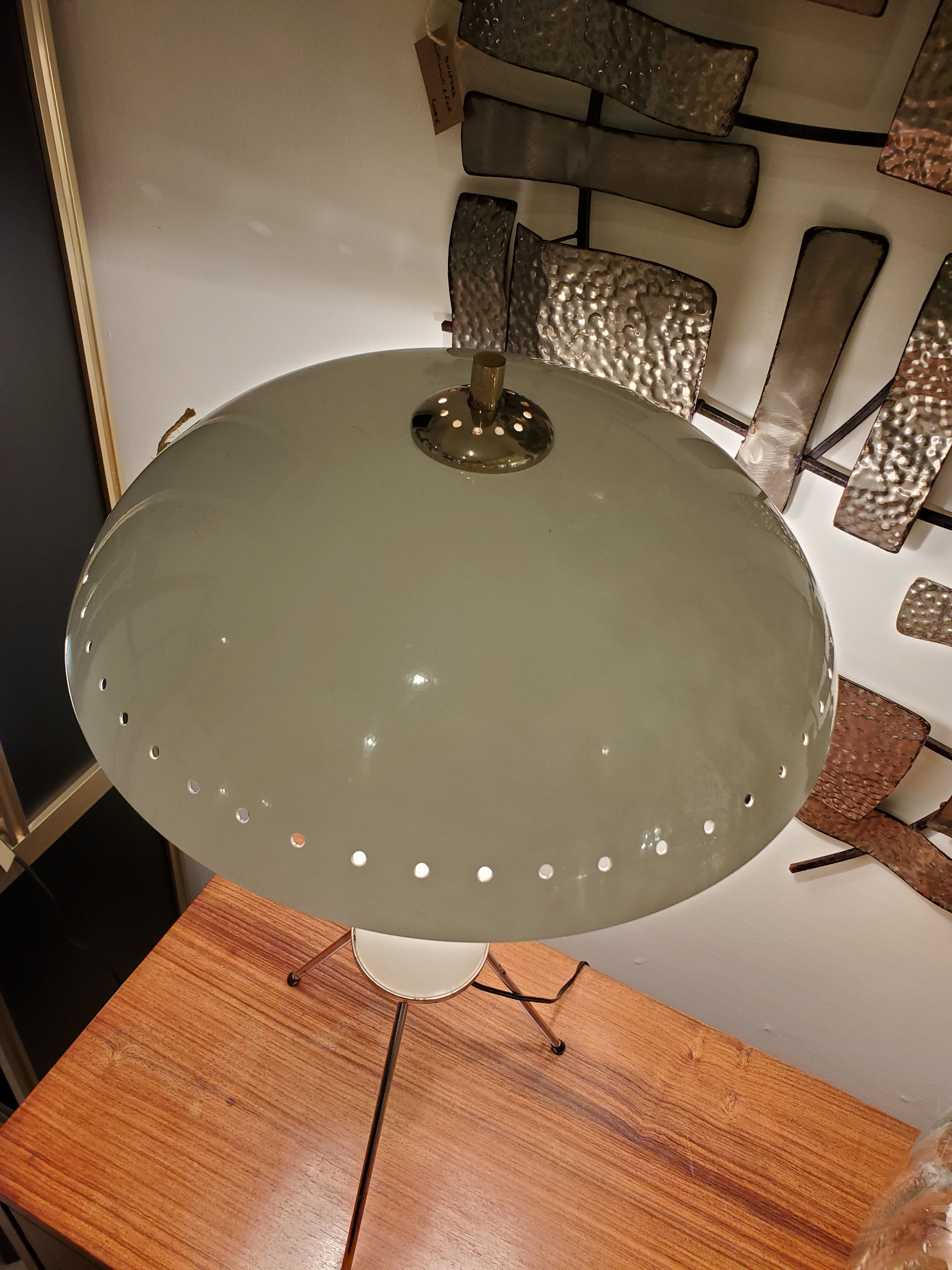 Vintage mushroom lamp
