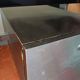 Bureau design vintage plateau verre style etienne fermigier 1970