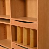 Oak bookcase by Marian Grabinski