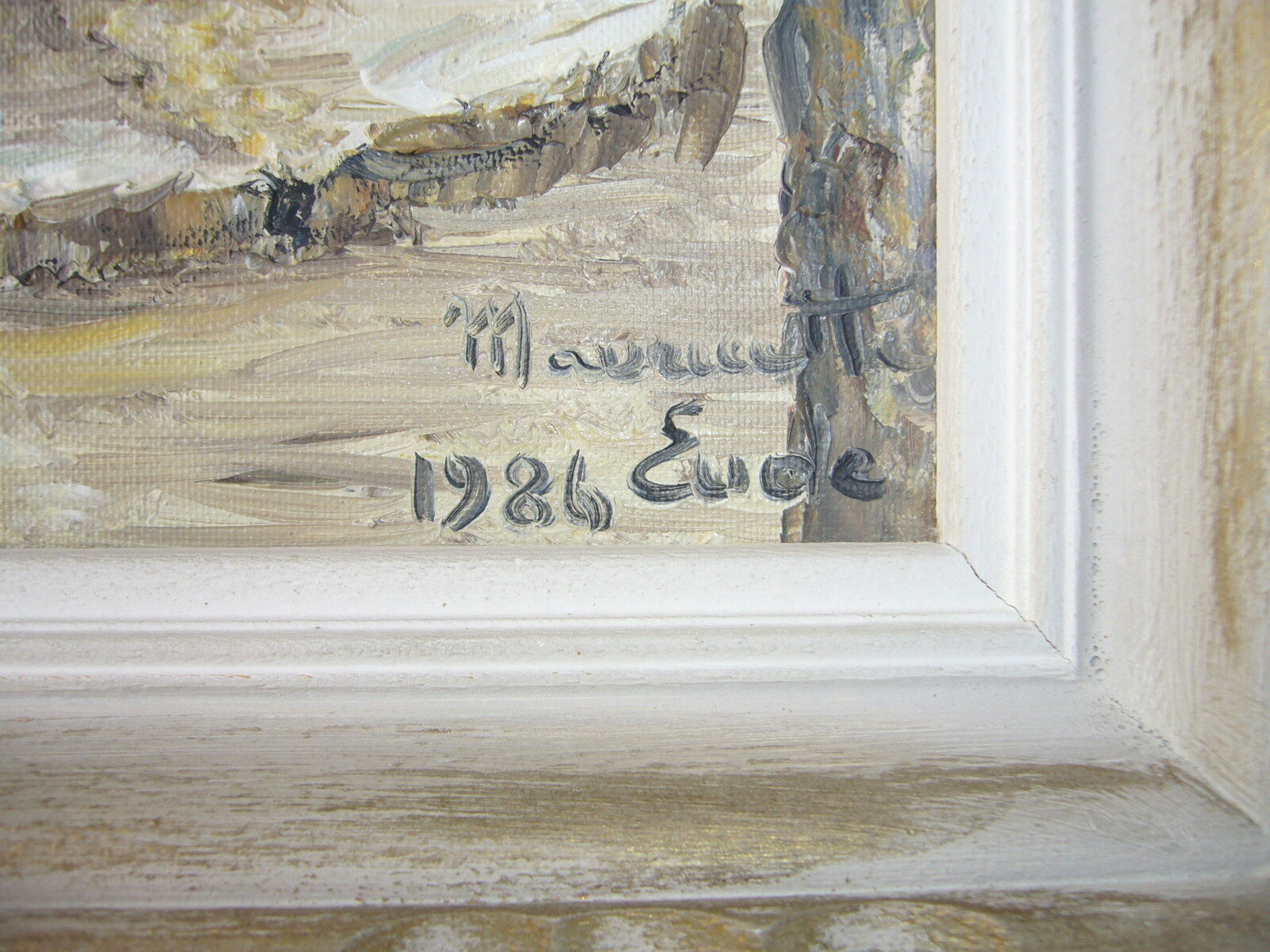 Oil painting on canvas "Fountain of St. Paul "