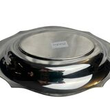 Tableware, silver-plated metal bread basket, 20th century