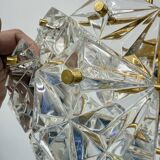 Kinkeldy chandelier with crystal , 1970s