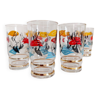 Ensemble verres vintage "Miro"