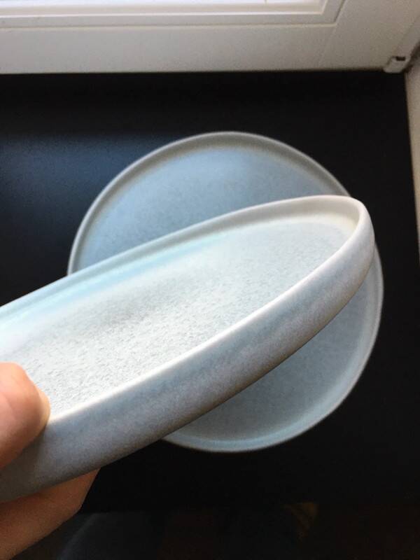 Stoneware presentation plate 26 cm