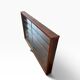 Vintage shallow wooden display shelf/wall support.