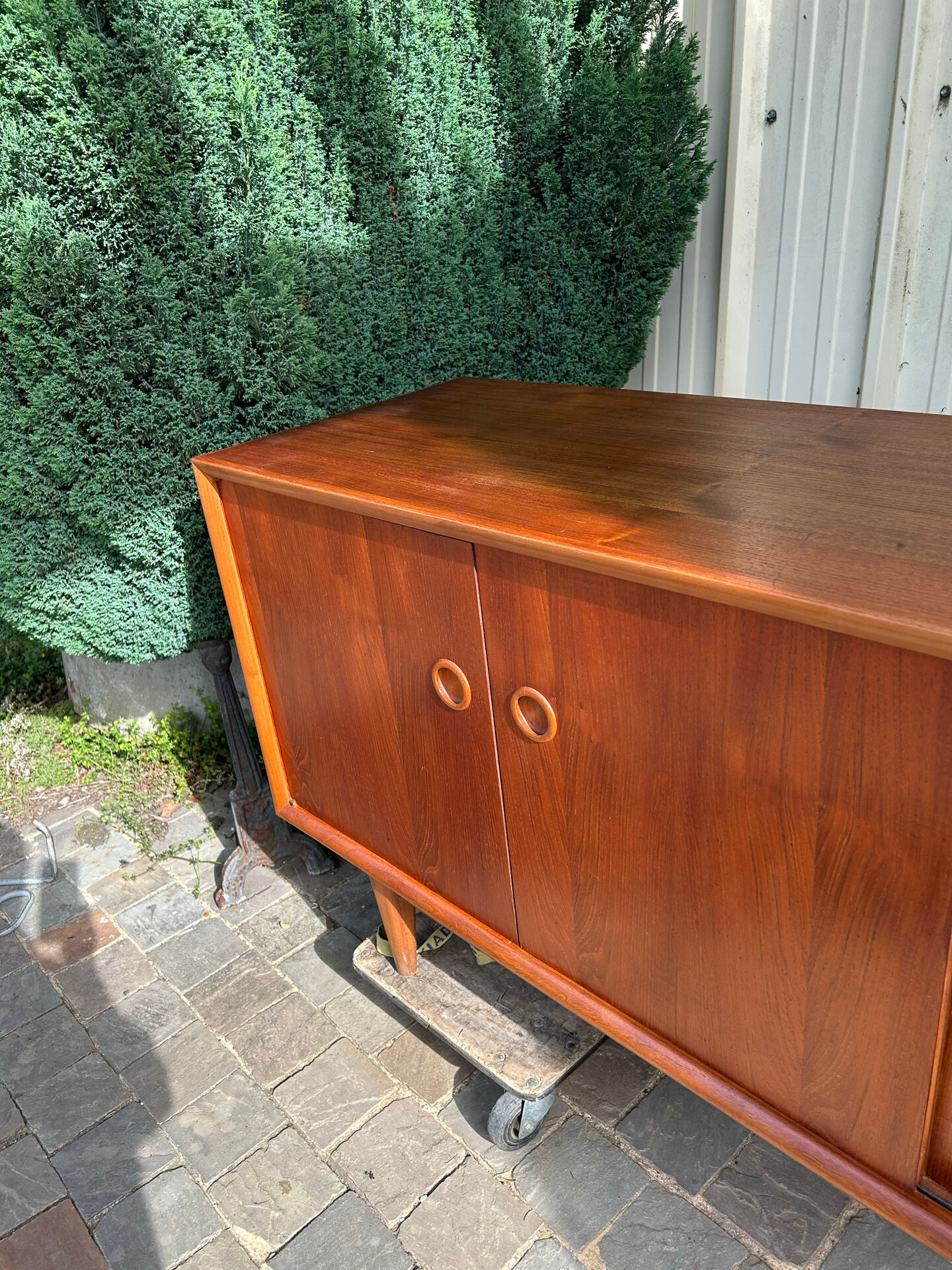 Large vintage Scandinavian sideboard from the 1970s.