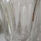 Glass vase, "wheat ears" motif
