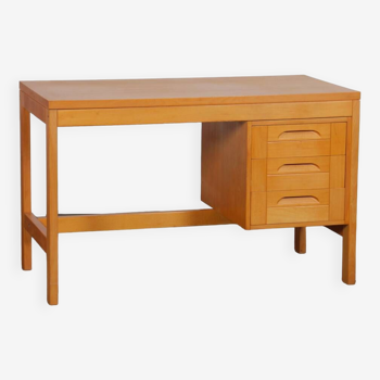 Vintage wooden desk from the 1970s