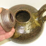 Coffee service with sandstone cup by Delahaye