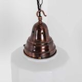 Dodecagon art deco skyscraper opaline lamp