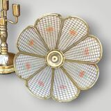 Antique touch table lamp – Hollywood Regency style – 1980s