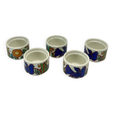 Set of 5 egg cups Villeroy & Boch Acapulco