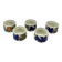 Ensemble de 5 coquetiers Villeroy & Boch Acapulco