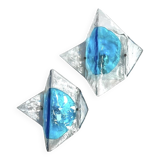 XXL wall sconces by Carlo Nason for A.V. Mazzega, Murano glass