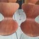 4 "Ant" chairs by Fritz Hansen number 0164 refurbished