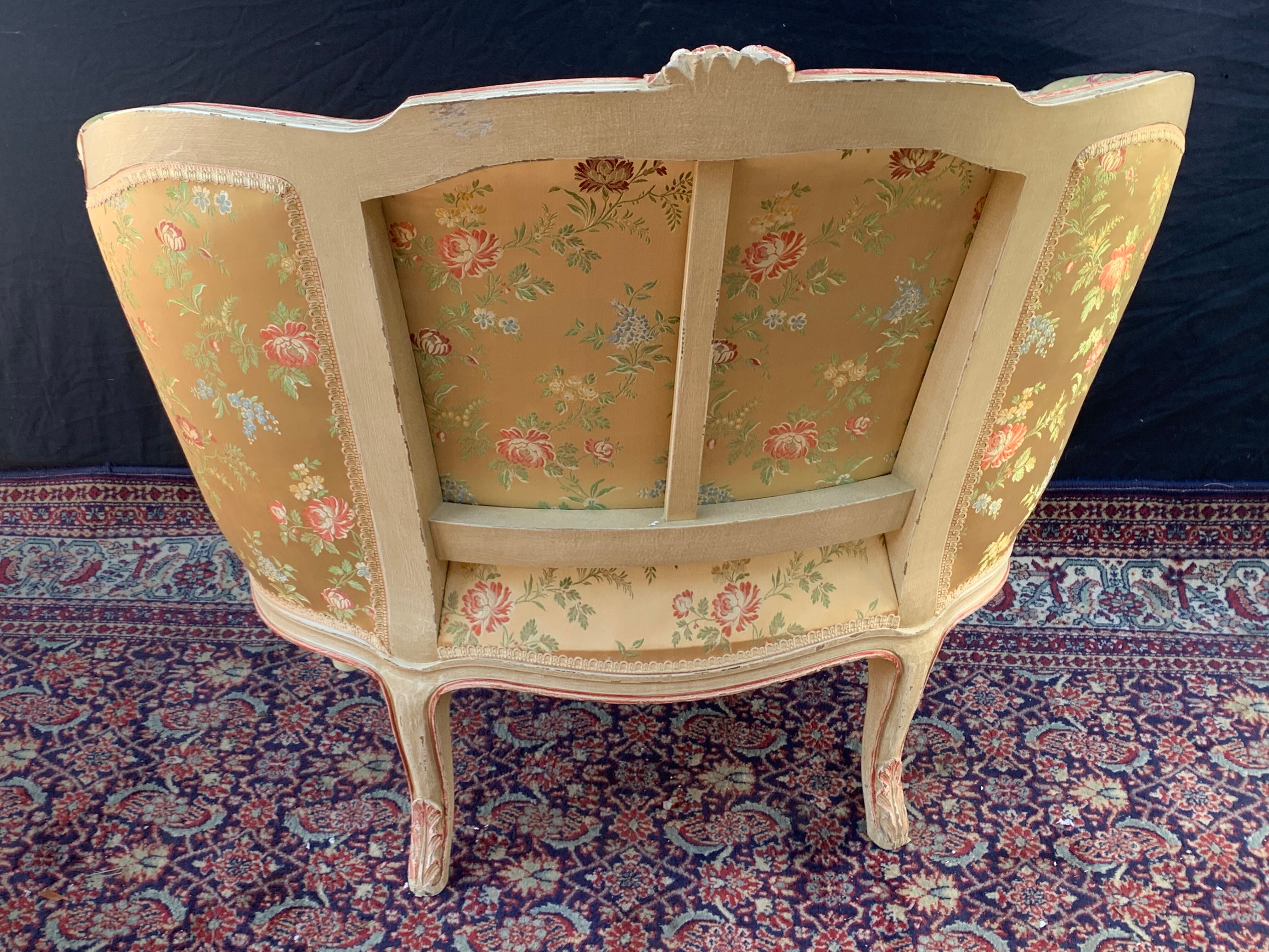 Louis XV-style laqué wooden marquee