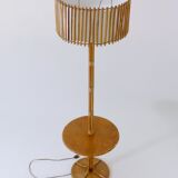 Rattan lamppost