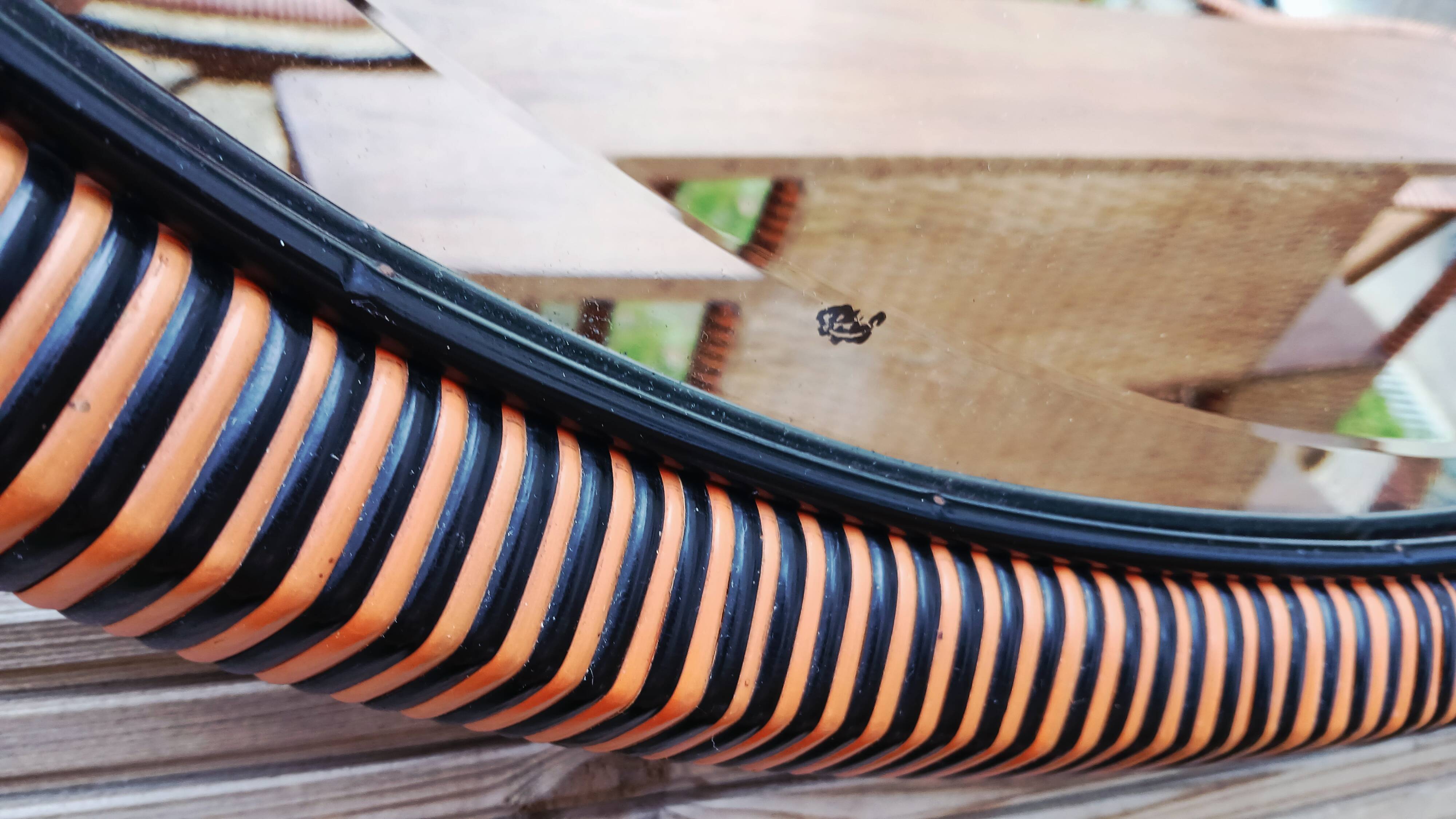 Salon d'hiver ancien en rotin (7 pièces)