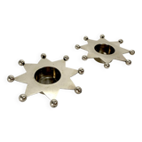 Bougeoirs Chrome