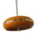 Suspension vintage orange space age UFO