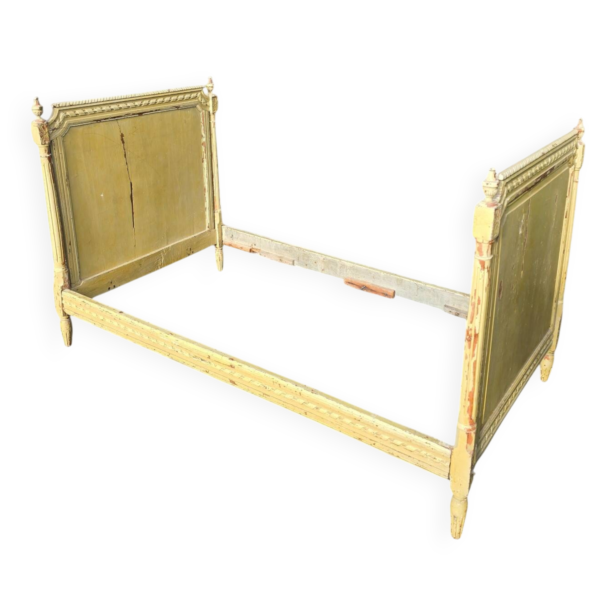 Lit Louis XVI d'époque - coloris d'origine