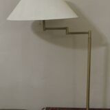 Lampadaire à bras pivotant multi-réglable en laiton Walter von Nessen, États-Unis, années 1960