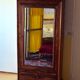 Armoire bonnetière avec miroir une porte 1930