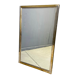 Vintage brass mirror by Belgochrom, 1970s
