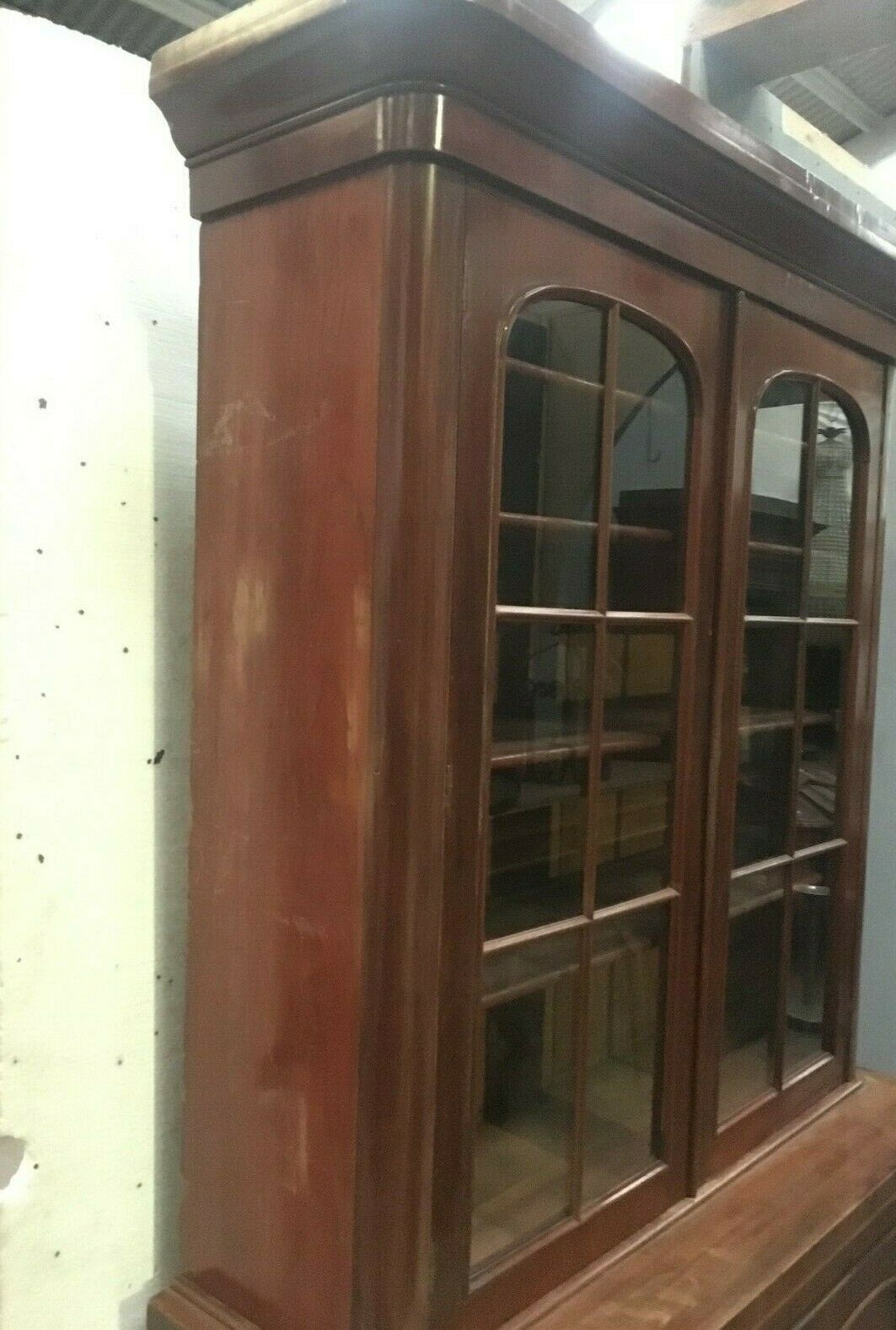 Mahogany sideboard Napoleon III English furniture