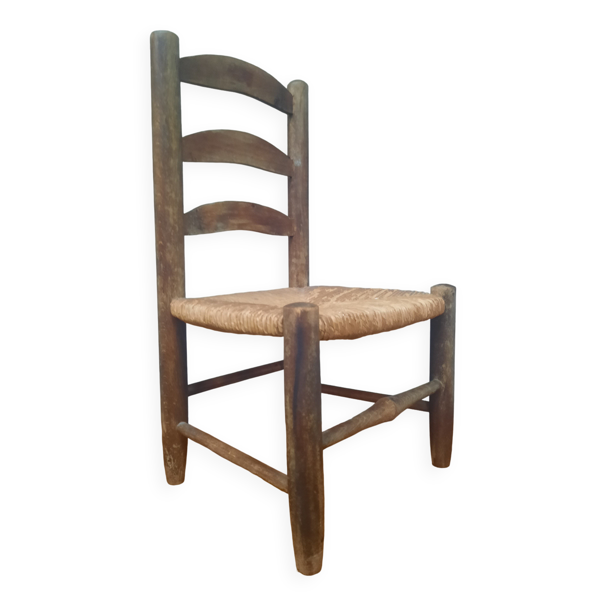 Straw children's chair