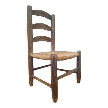 Straw children's chair