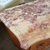 Louis XV chest of drawers 2 drawers and marble