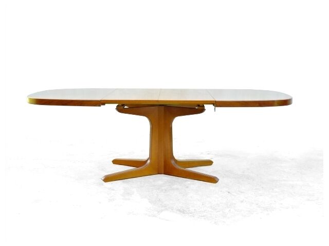 Expandable Danish teak vintage table 1960