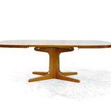 Expandable Danish teak vintage table 1960