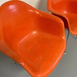 2 armchairs Dax by Charles & Ray Eames