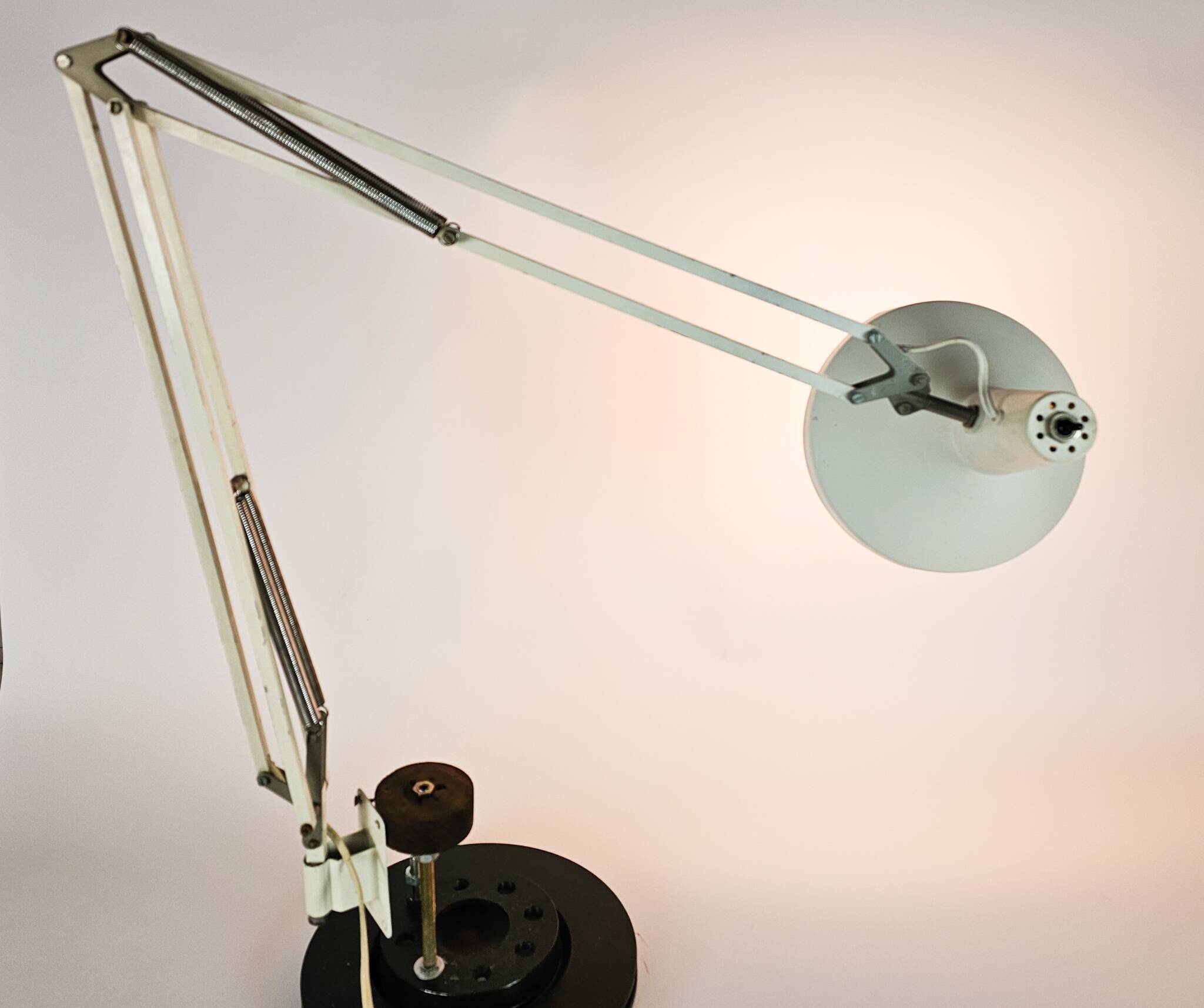 Hala Zeist - Architectenlamp - desklamp- Busquet - white - 60'S