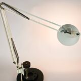 Hala Zeist - Lampe d'architecte - lampe de bureau - Busquet - blanc - années 60
