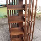 Rotating library signed "G.borgeaud Paris"