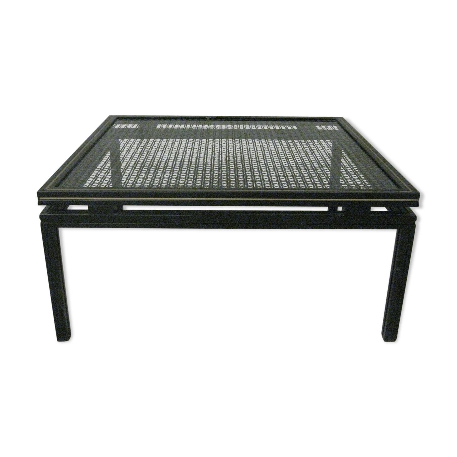 Black coffee table Pierre Vandel Paris
