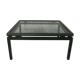 Black coffee table Pierre Vandel Paris