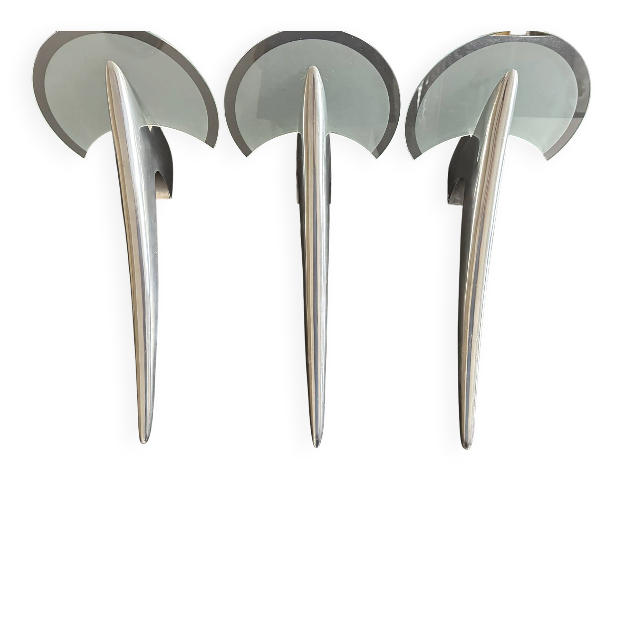 Lot exceptionnel de 3 appliques Alien- Joan Augé- Taller Uno