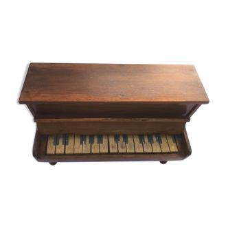 Piano wood toy child