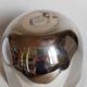 Apple ice bucket in silver metal signed Daniel CREGUT vintage