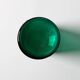 Green Mid-century Glass Vase Ek with Plant Pattern / Björkshults Glasbruk