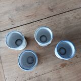 4 ceramic egg cups