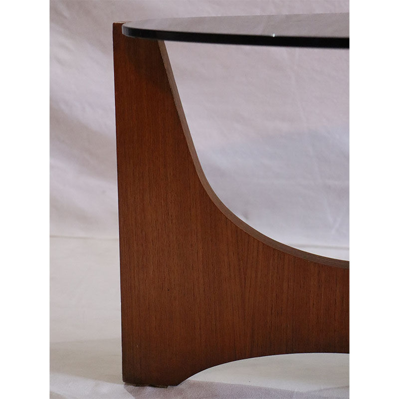 Scandinavian coffee table Hugues Poignant 1960