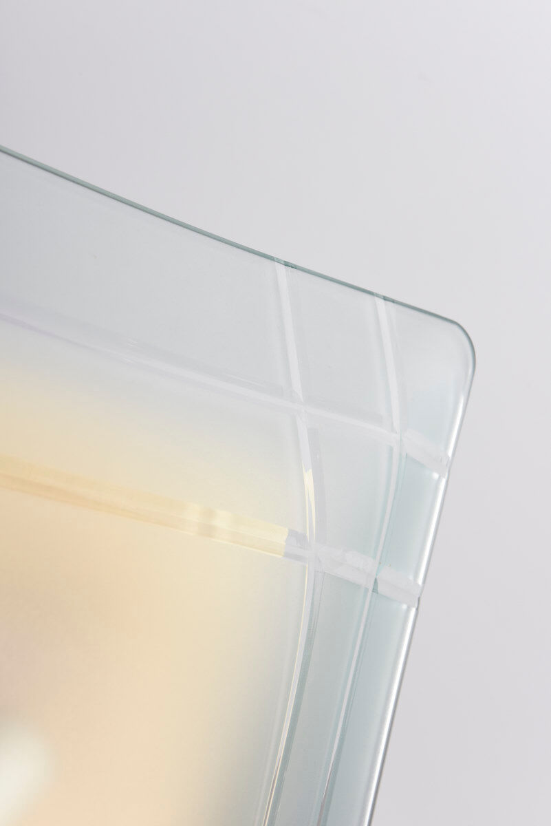 Pair of glass sconces