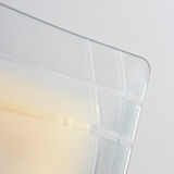 Pair of glass sconces
